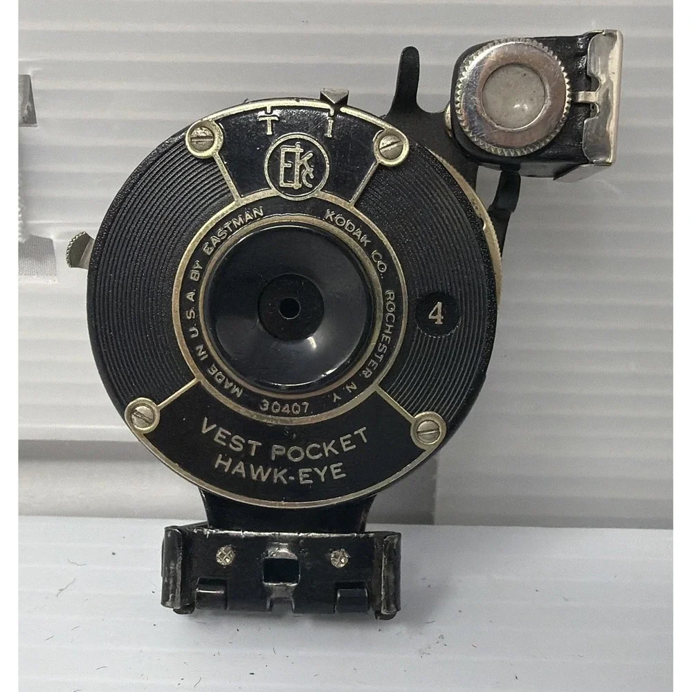 Kodak Vest Pocket Rainbow Hawk-Eye 1930s Lens Model 30407 Shutter Works